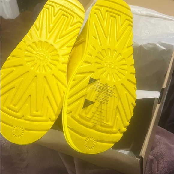 UGG Classic Ultra Mini in Canary Yellow - Picture 9 of 9
